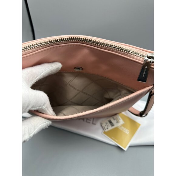 Michael Kors Jet Set Charm Pink Large North South Crossbody 32H1ST9C3C NEW - Picture 11 of 16